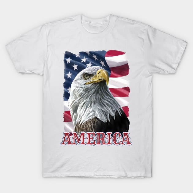 America T-Shirt by Atomic Blizzard